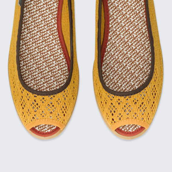 Ines rejilla flor- mustard
