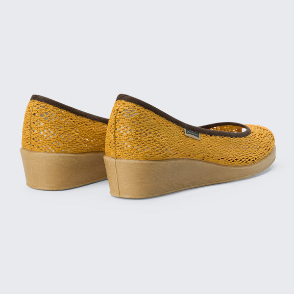 Ines rejilla flor- mustard