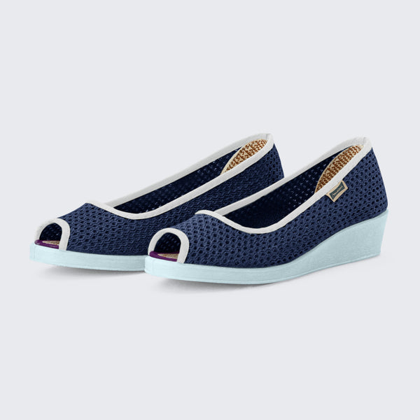 Ines rejilla - royal blue